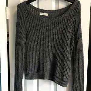 Abercrombie and Fitch women’s gray sweater - M